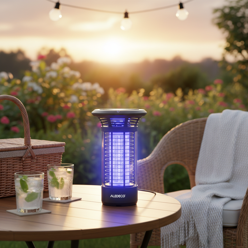 Review: ALEDECO Solar Bug Zapper – Your Guide to Cordless Pest Control